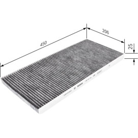 BOSCH 1 987 431 194 Innenraumfilter BOSCH 1 987 431 194 Innenraumfilter
