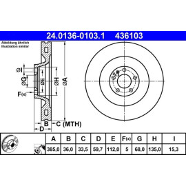 Bremsscheibe 24.0136-0103.1