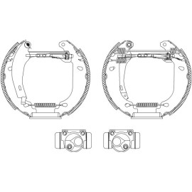 Bremsbackensatz 8DB 355 003-761 Bremsbackensatz 8DB 355 003-761
