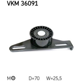 Spannrolle, Keilrippenriemen VKM 36091 Spannrolle, Keilrippenriemen VKM 36091