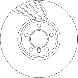 Bremsscheibe DF6612S Bremsscheibe DF6612S