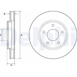 Bremsscheibe BG4678C Bremsscheibe BG4678C
