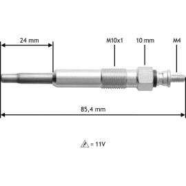 Glühkerze 345105 Glühkerze 345105