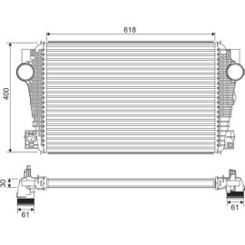 Ladeluftkühler 822915