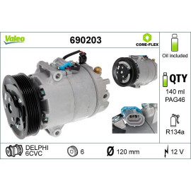 Kompressor, Klimaanlage 690203 Kompressor, Klimaanlage 690203