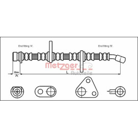 Bremsschlauch 4113501