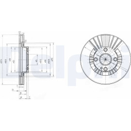 Bremsscheibe BG3509 Bremsscheibe BG3509