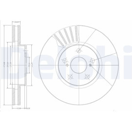 Bremsscheibe BG3189 Bremsscheibe BG3189