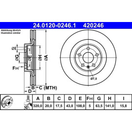 Bremsscheibe 24.0120-0246.1