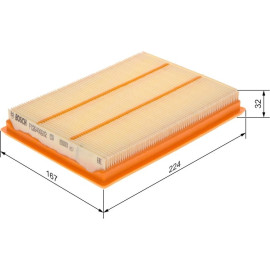 BOSCH F 026 400 602 Luftfilter BOSCH F 026 400 602 Luftfilter
