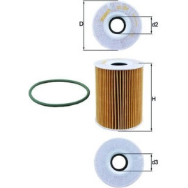 Ölfilter OX 254D5 Ölfilter OX 254D5
