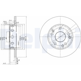 Bremsscheibe BG2288