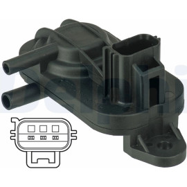 Sensor, Abgasdruck DPS00010 Sensor, Abgasdruck DPS00010