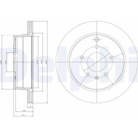 Bremsscheibe BG4069 Bremsscheibe BG4069