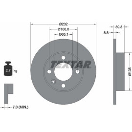 Bremsscheibe 92098203