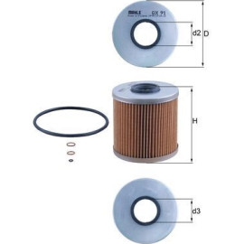 Ölfilter OX 91D