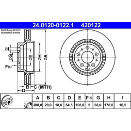 Bremsscheibe 24.0120-0122.1