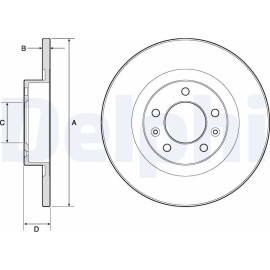 Bremsscheibe BG4748C
