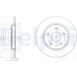 Bremsscheibe BG4247 Bremsscheibe BG4247