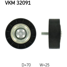 Umlenk-/Führungsrolle, Keilrippenriemen VKM 32091 Umlenk-/Führungsrolle, Keilrippenriemen VKM 32091