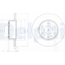 Bremsscheibe BG4164 Bremsscheibe BG4164