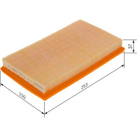 BOSCH F 026 400 045 Luftfilter BOSCH F 026 400 045 Luftfilter
