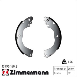 Bremsbackensatz 10990.160.2 Bremsbackensatz 10990.160.2