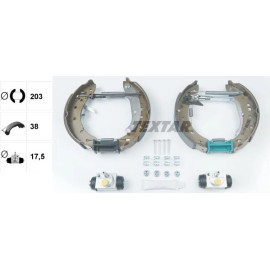 Bremsbackensatz 84071400