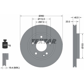 Bremsscheibe 92091303