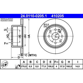 Bremsscheibe 24.0110-0205.1