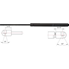Gasfeder, Koffer-/Laderaum 2110562 Gasfeder, Koffer-/Laderaum 2110562