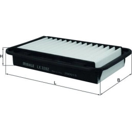 Luftfilter LX 3282 Luftfilter LX 3282