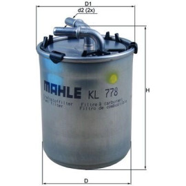 Kraftstofffilter KL 778 Kraftstofffilter KL 778
