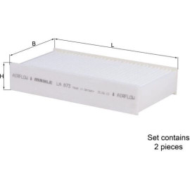 Filter, Innenraumluft LA 873/S Filter, Innenraumluft LA 873/S