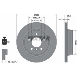 Bremsscheibe 92075103