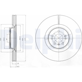 Bremsscheibe BG9060C Bremsscheibe BG9060C