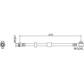Bremsschlauch 4111579 Bremsschlauch 4111579