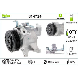 Kompressor, Klimaanlage 814724