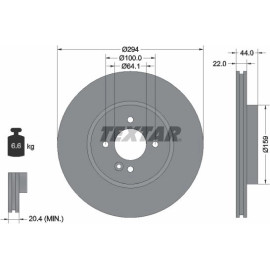 Bremsscheibe 92183505 Bremsscheibe 92183505