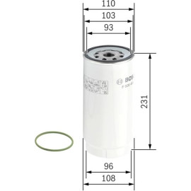 Kraftstofffilter F 026 402 038 Kraftstofffilter F 026 402 038