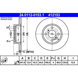 Bremsscheibe 24.0112-0153.1