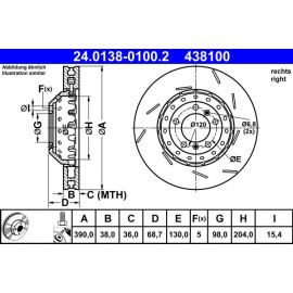 Bremsscheibe 24.0138-0100.2