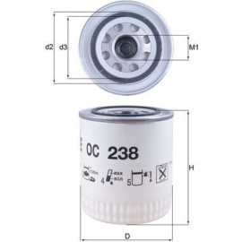 Ölfilter OC 238 Ölfilter OC 238