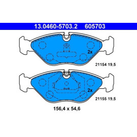 Bremsbelagsatz, Scheibenbremse 13.0460-5703.2