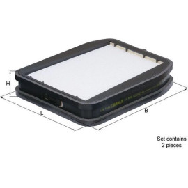 Filter, Innenraumluft LA 455/S Filter, Innenraumluft LA 455/S