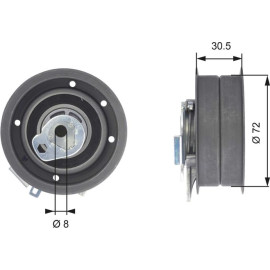 Spannrolle, Zahnriemen T43010