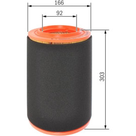 BOSCH F 026 400 370 Luftfilter BOSCH F 026 400 370 Luftfilter