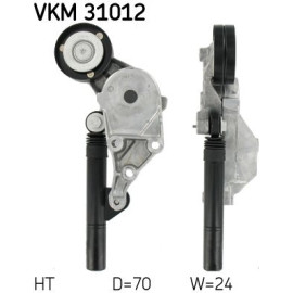 Spannrolle, Keilrippenriemen VKM 31012 Spannrolle, Keilrippenriemen VKM 31012