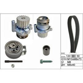 Wasserpumpe + Zahnriemensatz 530 0091 30 Wasserpumpe + Zahnriemensatz 530 0091 30