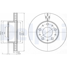 Bremsscheibe BG4059